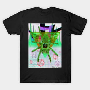 Tarantula “Vaporwave” V28 (Invert Glitch) T-Shirt